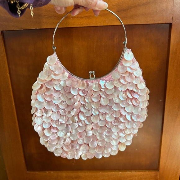 Expressions NYC Pink Sequin Women's Bag - Picture 2 of 10